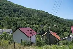 View of the village Burinec