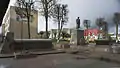 Monument to defenders of the motherland World War II