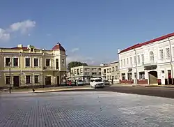 Square in Kovel, 2002