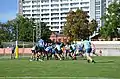 A rugby game in 2014