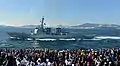 ROKS Yulgok Yi I during the National Fleet Review on 17 October 2015.