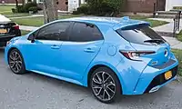 2019 Corolla XSE hatchback