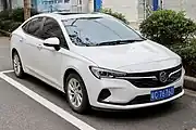 Buick Verano sedan, 2020 facelift, front
