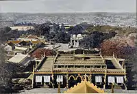 A View from St. Andrew, Bangalore, by Bourne and Shepherd (c.1890) (St. Mary's can be see on the top left)