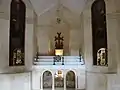Inside the memorial chapel in Antelias: the remains of victims recovered from the Syrian desert