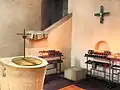 Baptismal font