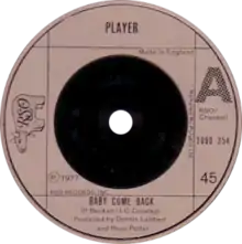 Side A of the UK single