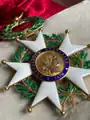 Grand Cross badge of the Legion d'Honneur, in gold by Ouizille Lemoine et Fils, from the Third Republic (Obverse).