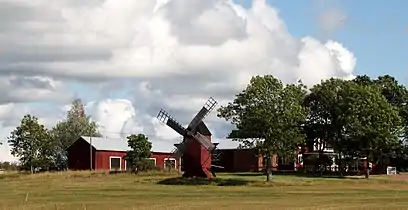 Windmill in Björsby.
