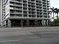 Entrance and bottom of the Viceroy Hotel & Spa