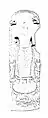 Buddha statue with inscription of Budhagupta in the Gupta Era year 157 (second statue).
