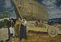 Builders of Ships by George Bellows, 1916
