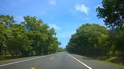 PR-693 in Higuillar barrio