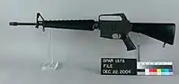 Colt ArmaLite AR-15 Model 02 without magazine and new 1 in 12-inch (300 mm) rifling twist rate, made in 1964