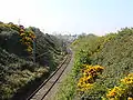 DART line in Bray, Co. Wicklow.