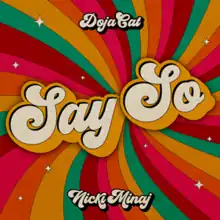 Cover artwork used for the remix. The original version of the remix features the same artwork with different colors.