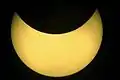 Partial from Villa Gesell, Argentina, 13:18 GMT
