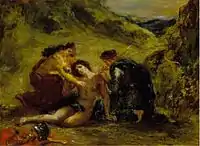 Eugène Delacroix, 1858, Los Angeles County Museum of Art