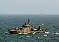 Finnish Navy Naantali underway during BALTOPS '08