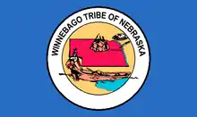 Flag of Winnebago Reservation