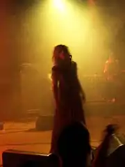 Gunnhild Sundli at Rock Mot Rus at Andøya, 2005