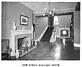 The Harvard Club staircase, photographed in 1894.