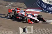 Helio's Castroneves' car