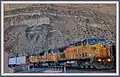 Helper Station, UT. Great backdrops and vantage points for shooting trains