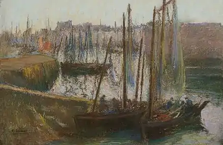 View of the Passage, Concarneau
