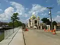 The church during the day.