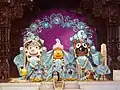 Statues of Lord Jagannath, Lord Baladeva and Mother Subhadra