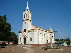 The Church of Santa Luzia in Anhumas