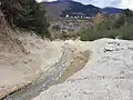 View of the lower riverbed, with the Onyx SIGINT site visible