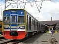 Set 06 operated by KRL Jabotabek in Jakarta, Indonesia in March 2011