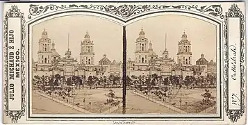 View of the cathedral c. 1860
