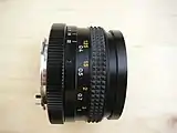 AR-mount (side view of the Hexanon 3.5/ 28 mm)