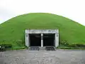 The entrance