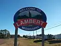 Welcome sign