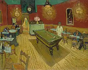 The Night Café, Vincent van Gogh, 1888