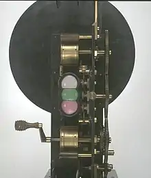 Image 44Edward Raymond Turner's three-color projector, 1902 (from History of film technology)