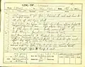 Log Book page describing weather and sailing conditions that caused the loss of two vessels. 25 April 1966
