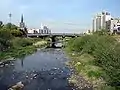 Upstream from the confluence with the Anyangcheon