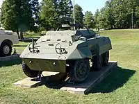 M20 armored utility car at the US Army Ordnance Museum