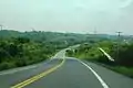 Carretera Federal 180 looking northbound near Gutiérrez Zamora.