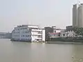 The Floatel in Kolkata located on the river