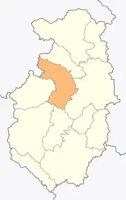 Location of Septemvri Municipality in Pazardzhik Province
