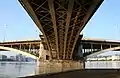 2009 – structure of the connecting section to Margaret Island