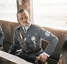 Image 43Marshal of Finland Carl Gustaf Emil Mannerheim visit in Germany, 1942 (from History of Finland)