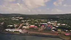 Aerial view of Mata Utu