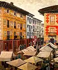 Mercado de Villafranca de Oria (1909)